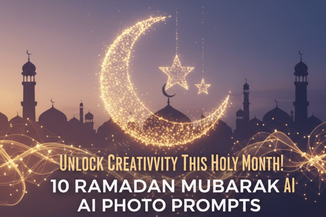Ramadan Mubarak AI Photo Prompts