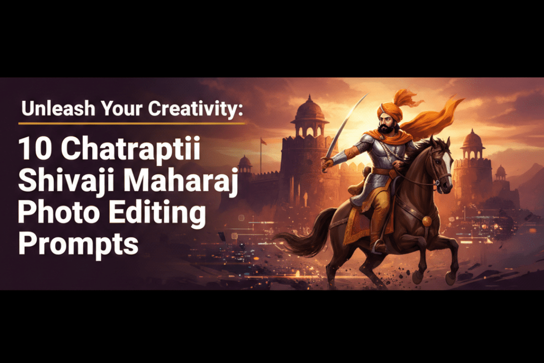 Chhatrapati Shivaji Maharaj Photo Editing Prompt