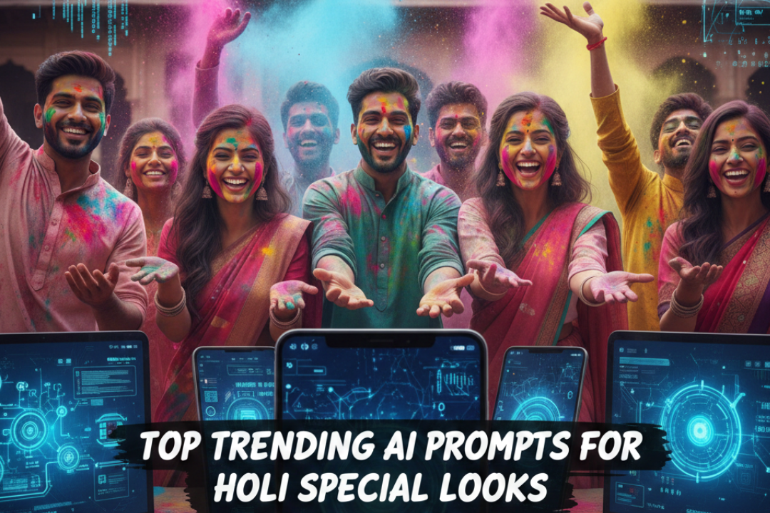 Top Trending AI Prompts for Holi Special Looks