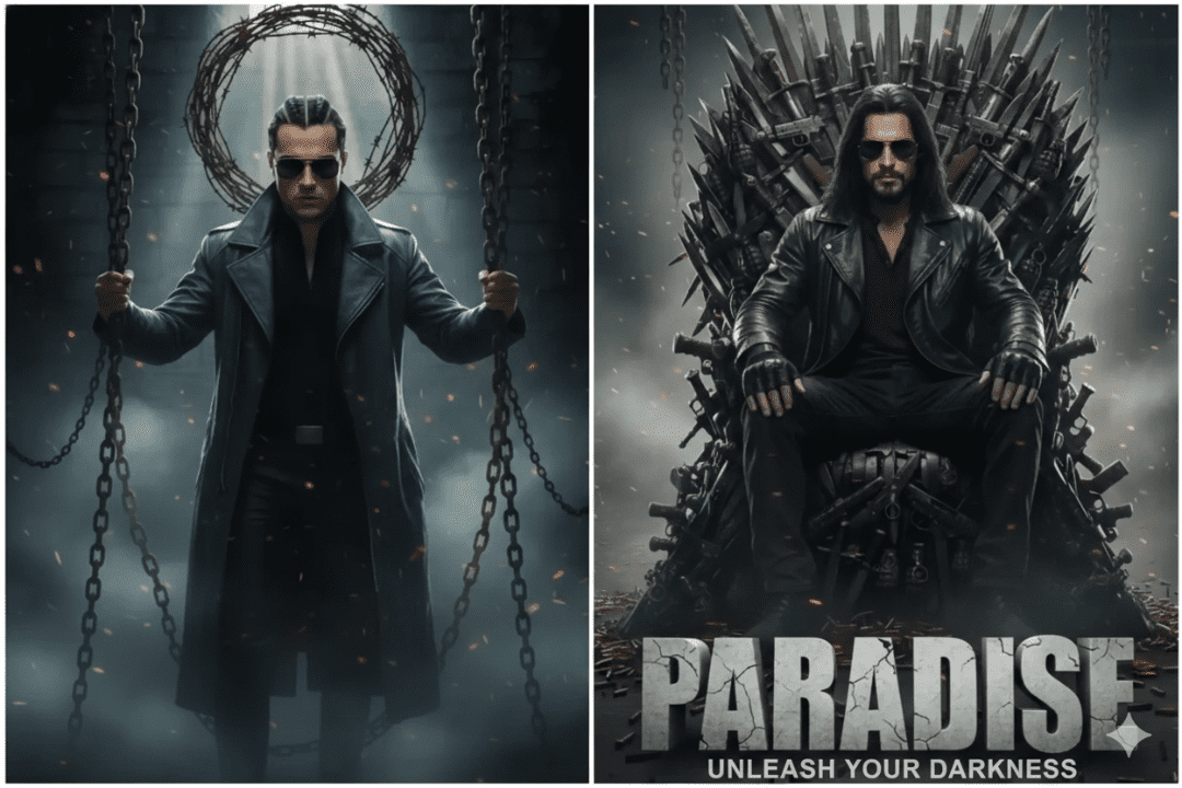 Paradise Movie Poster Photo Editing Prompt