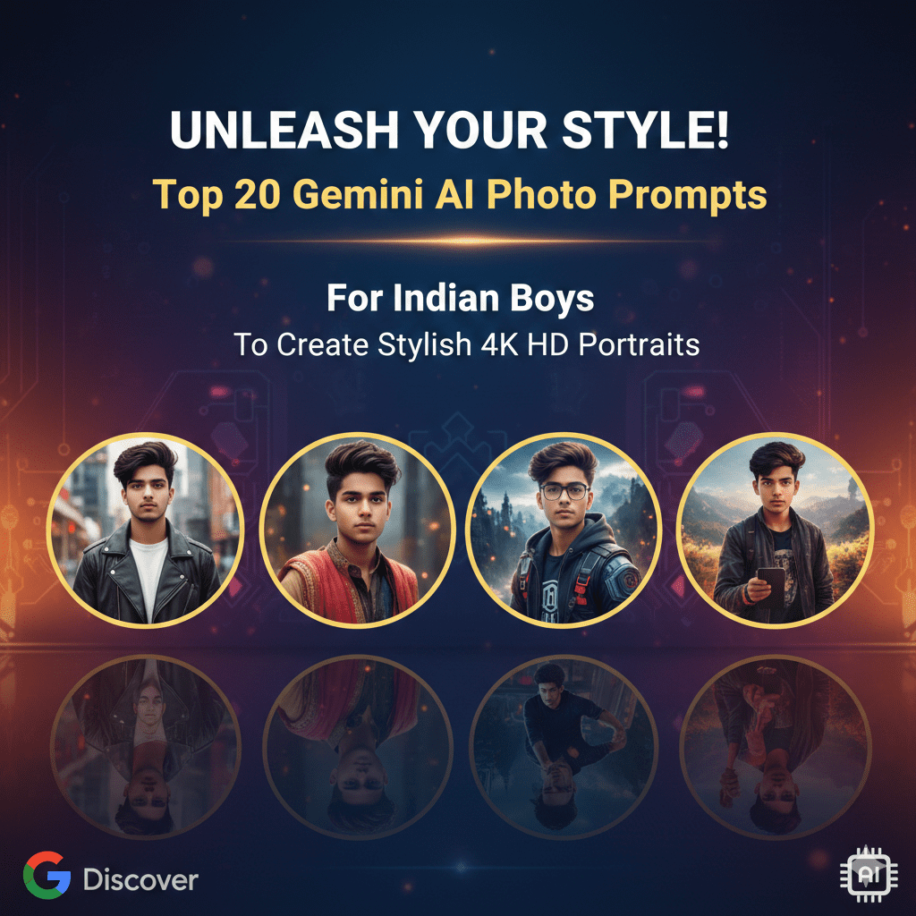 Gemini AI Photo Prompts For Indian Boys